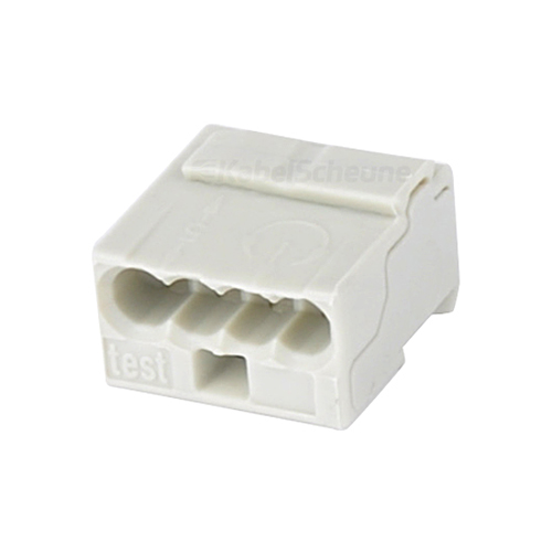 Wago Micro Steckklemme 0,6-0,8 mm hellgrau 1 Stück