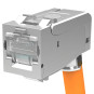 EasyLan fixLink SL RJ45 flex Keystone Modul Kat.6A gewinkelt für Litze