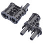 Stäubli MC4 Y-Stecker Solar T-Abzweigadapter Parallel Verbinder Connector 2er Set
