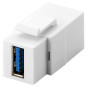 USB 3.0 Keystone Modul A-Buchse A-Buchse