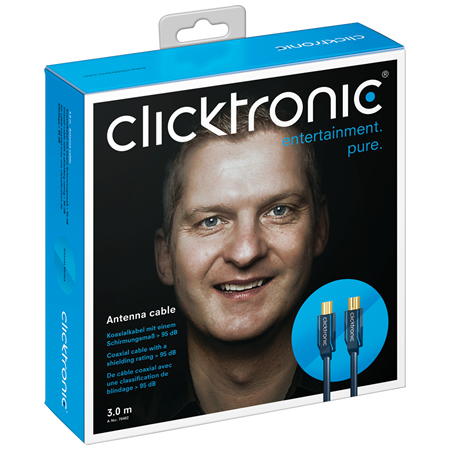 Clicktronic Antennenkabel, Casual 20 m