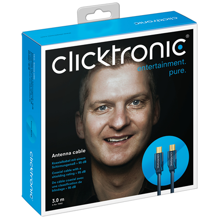 Clicktronic Antennenkabel, Casual 7,5 m