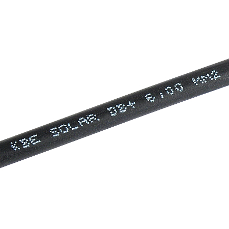 KBE Solarkabel 6 mm² schwarz DB+ H1Z2Z2-K Photovoltaik Solarleitung 30 m