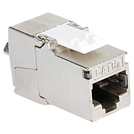 Keystone RJ45 Modul Slim Cat.6A 10 GBit/s