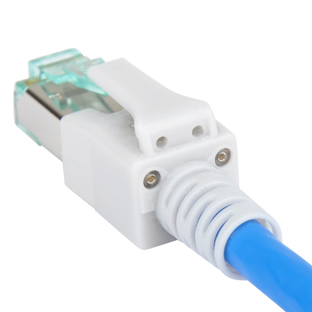 LED Patchkabel Cat.6a RJ45 blau 5 m