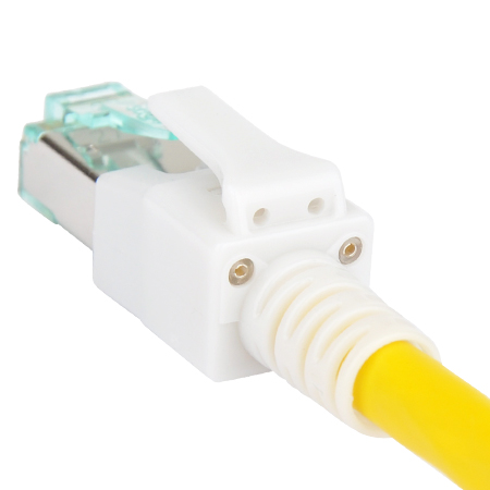 LED Patchkabel Cat.6a RJ45 gelb 7,5 m