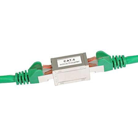 Modularkupplung Cat.6 Patchkabelverbinder RJ45 Metallgehäuse