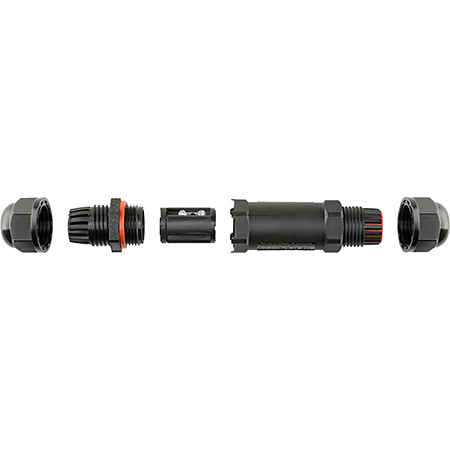 Outdoor Kabelverbinder Verbindungsmuffe 3-polig Kabelmuffe IP68