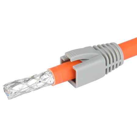 RJ45 Netzwerk Stecker für Cat.7 Verlegekabel 10 Stück