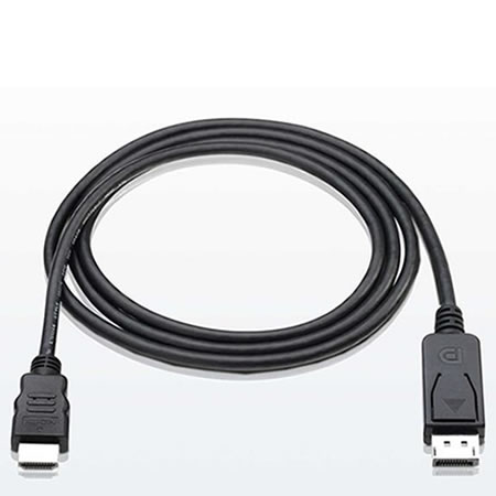 TECHly DisplayPort HDMI Anschlusskabel / Konverterkabel schwarz 3 m