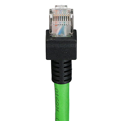 Patchkabel schleppfähig UL Cat.6a schleppkettentauglich RJ45 Industrie PUR grün
