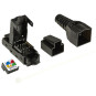 Cat.6a Netzwerkstecker RJ45 UTP Universal einfache Montage