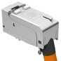 EasyLan fixLink SL RJ45 Keystone Modul Kat.6A gewinkelt