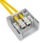 Netzwerkdose IP44 Outdoor Datendose Aufputz inkl. 2xRJ45 Keystone Cat.6a