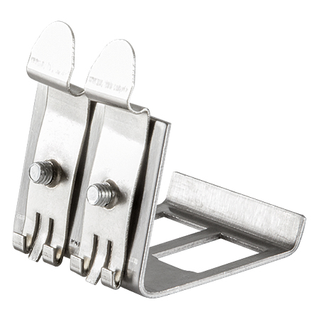 Keystone Hutschienenhalter Metall Adapter für 2 Keystone Module