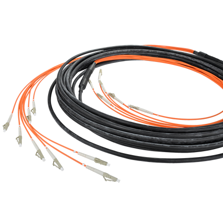 LWL Universalkabel U-DQ(ZN)BH OM3 LC/LC 8 Fasern 200 m