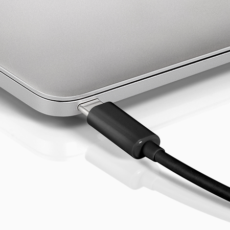 USB-C auf HDMI Stecker Adapterkabel 1,8 m schwarz