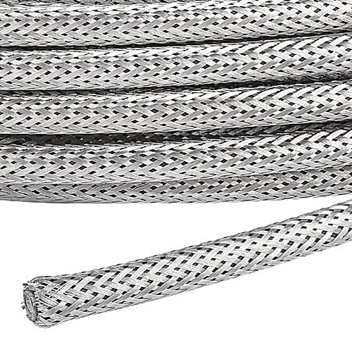 Solarkabel mit Nagetierschutz Metallgeflecht 6 mm² schwarz Photovoltaikkabel