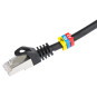 Kabelmarkierung Kabelmarker Clips 0-9 farbig 100-teilig