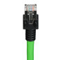 Patchkabel schleppfähig UL Cat.6a schleppkettentauglich RJ45 Industrie PUR grün