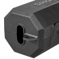 SteckerBox abschließbar Mini SteckerSafe mit Schnappverschluss schwarz