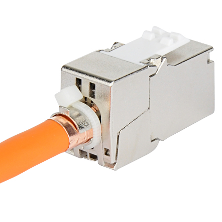 Keystone RJ45 Modul Slim Cat.6A 10 GBit/s