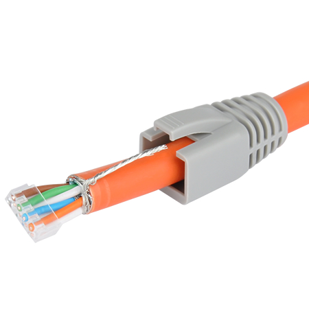 RJ45 Netzwerk Stecker für Cat.7 Verlegekabel