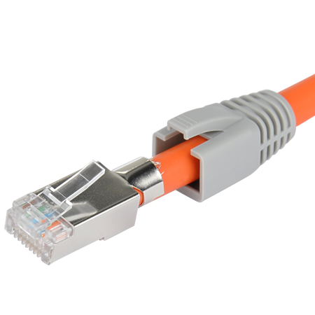 RJ45 Netzwerk Stecker für Cat.7 Verlegekabel 50 Stück