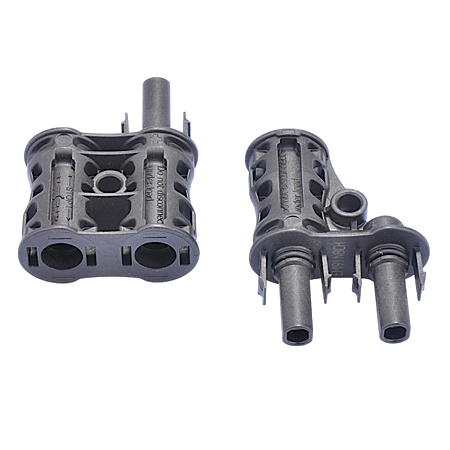 Stäubli MC4 Y-Stecker Solar T-Abzweigadapter Parallel Verbinder Connector 2er Set